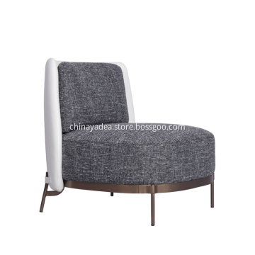Modern Tape Lounge Chair with Armrest